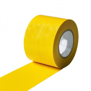 Non-reflective temporary road marking tape